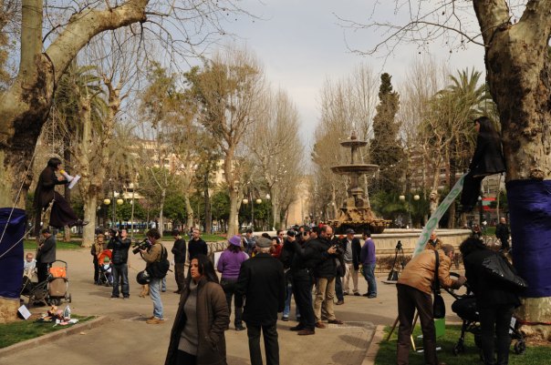 Mujeres al caer, de Hisae Yanase, en Córdoba.