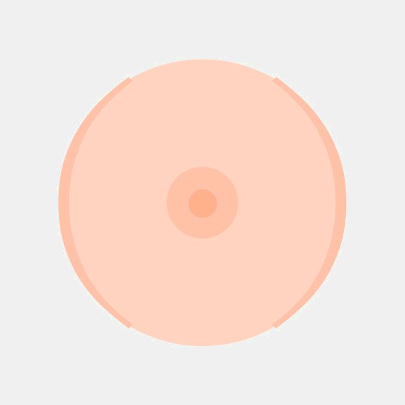 Chicha (teta). Ilustración de Valeria Zelaya Lacayo (Nicaragua, 1973). ©