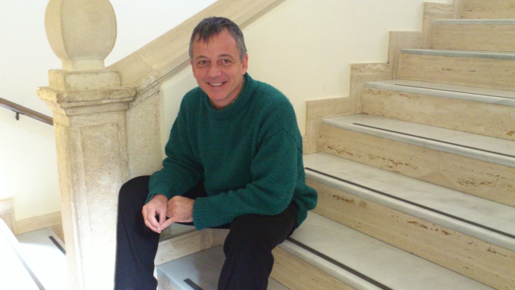 Joan Font Fábregas, en la sede del Iesa-Cisc, en Córdoba.