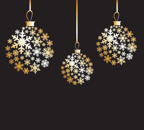 12.-Golden-Christmas-Balls-550x498
