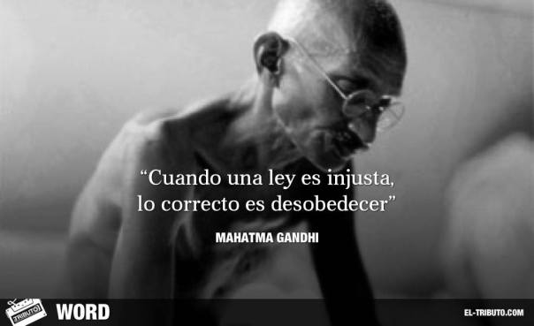 Mahatma Gandhi (Porbandar, India británica, 2 de octubre de 1869 – Nueva Delhi, Unión de la India, 30 de enero de 1948).