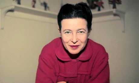 Simone de Beauvoir. (Fotografía tomada de The Guardian, UK).
