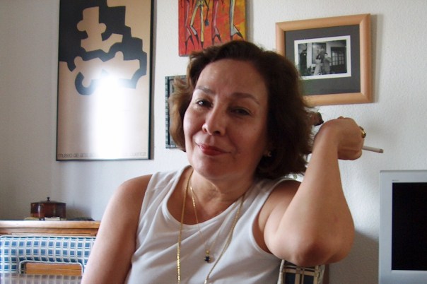 Sofía Montenegro Alarcón, periodista, escritora, feminista, nicaragüense. (Photo by MLargaespadaM, en Córdoba, 2006)